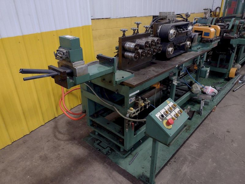 BURR OAK MODEL #VBHB RETURN TUBE BENDER & MODEL #MTCO STRAIGHTENER FEEDER: STOCK #15868