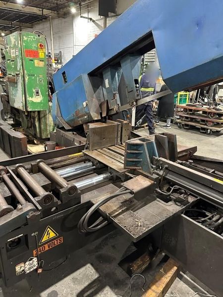 20” x 20” Amada Model HFA-500CNC Fully Automatic Hydraulic Horizontal Band Saw