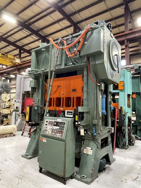 250 Ton MINSTER E2-250-72-36 Hevi-Stamper Straight Side Mechanical Metal Stamping Press, New 198