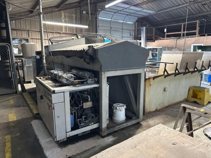 Flow Mach 3 4020B Waterjet Cutting System (2012)