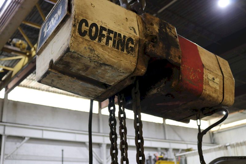 1 TON COFFING ELECTRIC CHAIN  HOIST: STOCK #73083