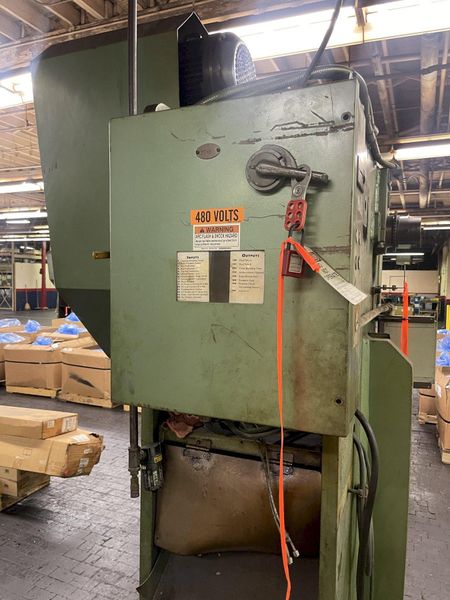 55 TON ROUSSELLE GAP FRAME SINGLE CRANK PRESS: STOCK #75358