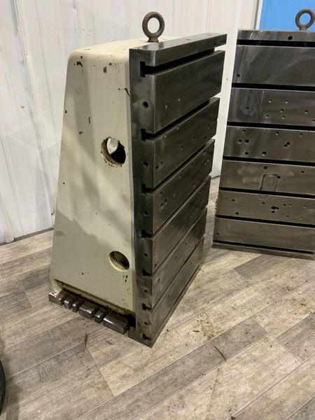 1 PAIR 18" X 18" X 36" ANGLE PLATES: STOCK #76357