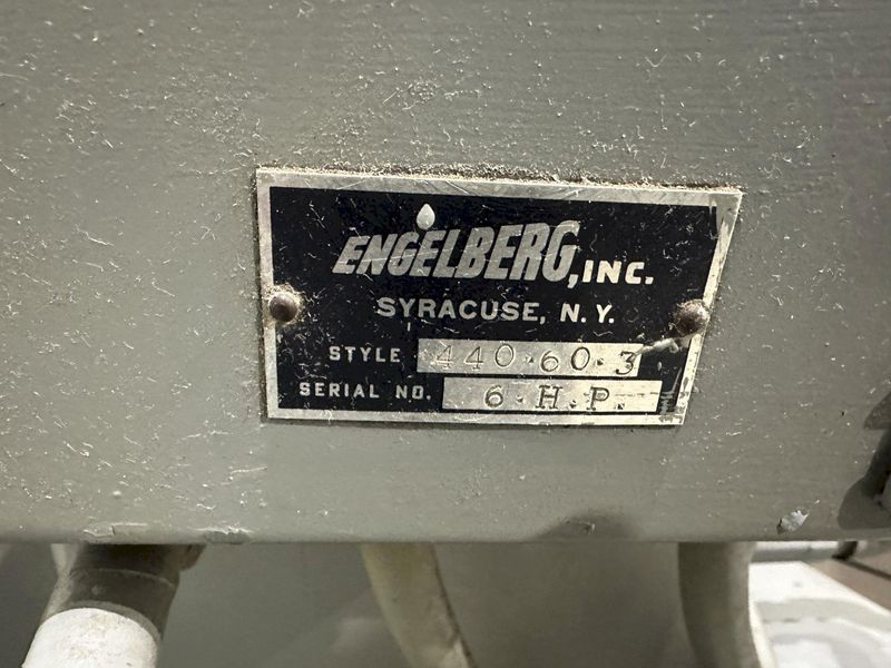 8" ENGELBERG BELT GRINDER: STOCK #77615