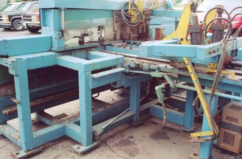 2" X 5' METLSAW AUTOMATIC TRAVERSING PLATE SAW:  STOCK #17128