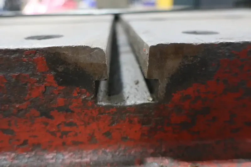 1-3/8" T-Slot Table Fixture Plate 12'3" x 31" x 4"