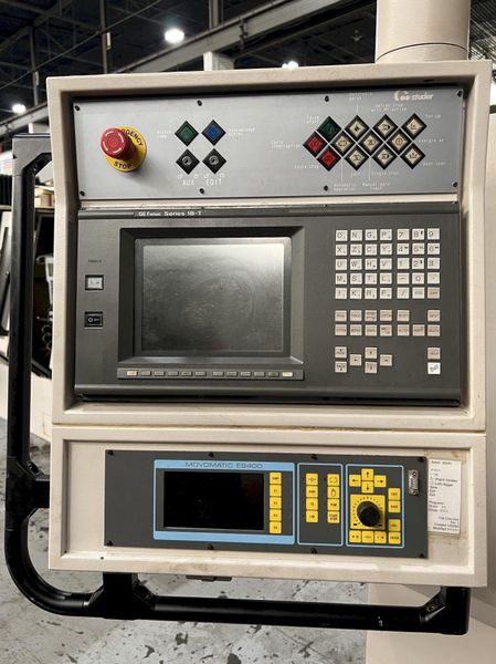 Studer S20 CNC Plain Cylindrical Grinder with Combination Plain/Angle Wheel Head.
