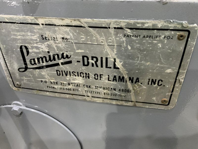 1" LAMINA PORTABLE MAGNETIC DRILL & HYDRAULIC UNIT: STOCK #68609