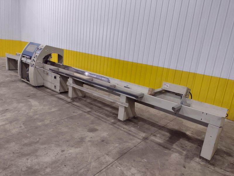 6" HIGH X 14" WIDE WEINIG DIMTER  OPTICUT MODEL #S75 CROSS-CUT AUTOMATIC WOOD SAW, NEW 2003: STO