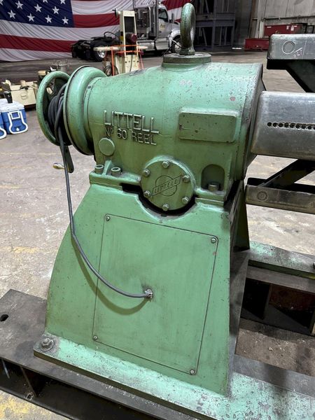 6000 LBS X 24" WIDE LITTELL PULL OFF COIL REEL MODEL #60-24: STOCK #19803