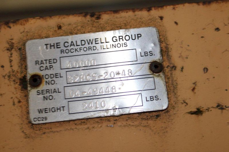 40,000 LB CALDWELL COIL "C" HOOK