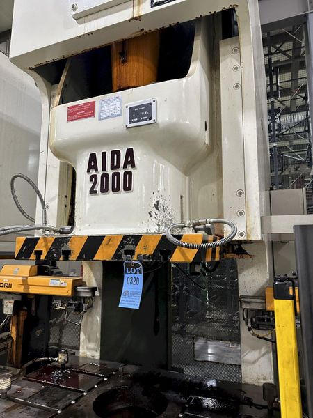 220 AIDA GAP FRAME PUNCH PRESS