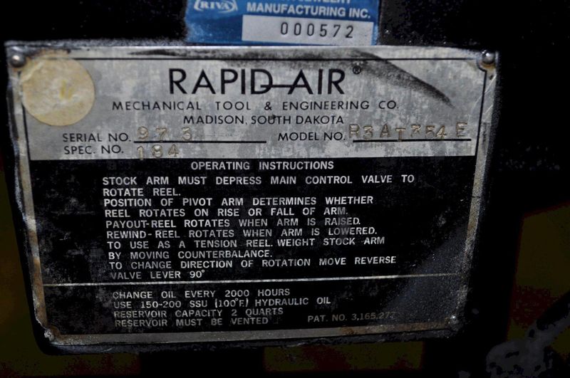150 LB X 5.5" RAPID AIR UNCOILER