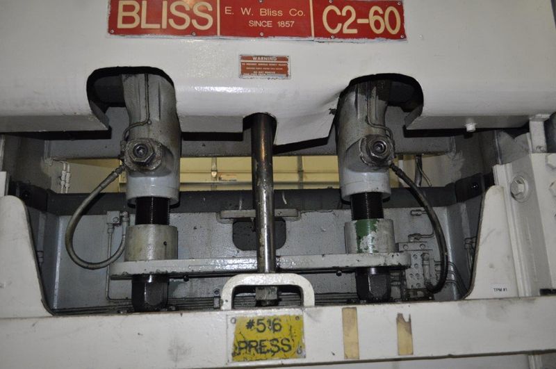 60 TON BLISS DOUBLE CRANK GAP