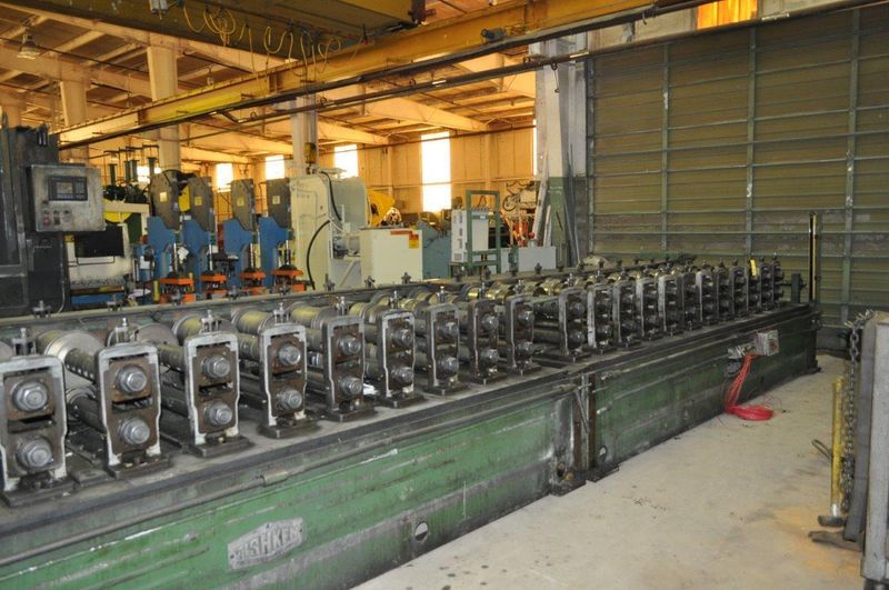 24 Stand  x 3" Shaft Tishken Roll Former