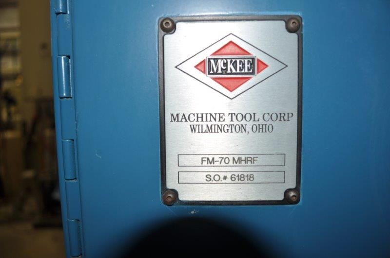 3" MCKEE FM 70 TUBE ENDFORMER
