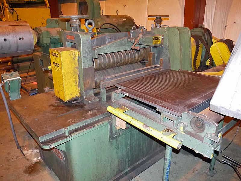 26" x 4.12" x 10,000 LB STAMCO RUESCH SLITTING LINE