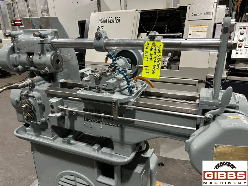 BARBER COLMAN #3 - Gear Hobber