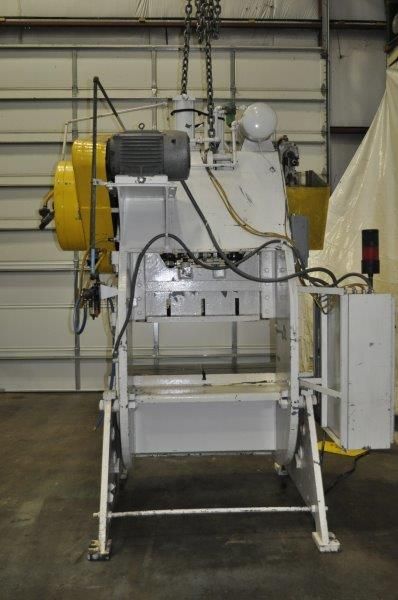 60 TON JOHNSON DOUBLE CRANK GAP FRAME PRESS