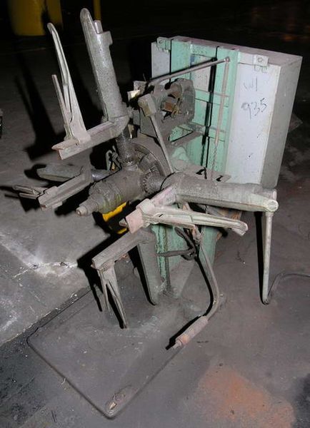 MODEL 200-20 COLUMBIA MARKING TOOLS ELECTRIC TAG HYDRAULIC EMBOSSING PRESS