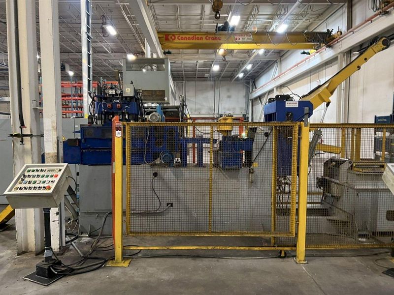 10000 LB X 14" X .250" SARONNI COIL CRADLE STRAIGHRENER 2001
