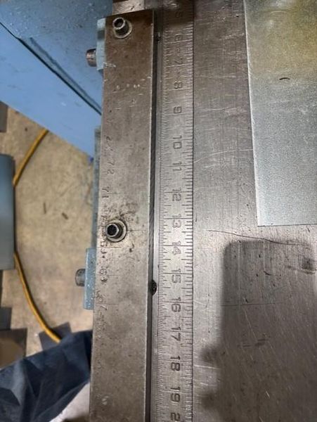 10' x 1/4" ATLANTIC HYDRAULIC SHEAR