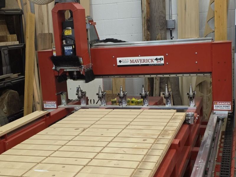 Legacy Woodworking Machinery Maverick 4′ x 8′ CNC Router with Rotary Turning Center (2025)