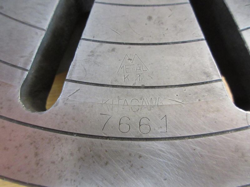 Kitagawa 16" Independent 4-Jaw Lathe Chuck, D1-6 Camlock Mounting, Hardened Step Jaws