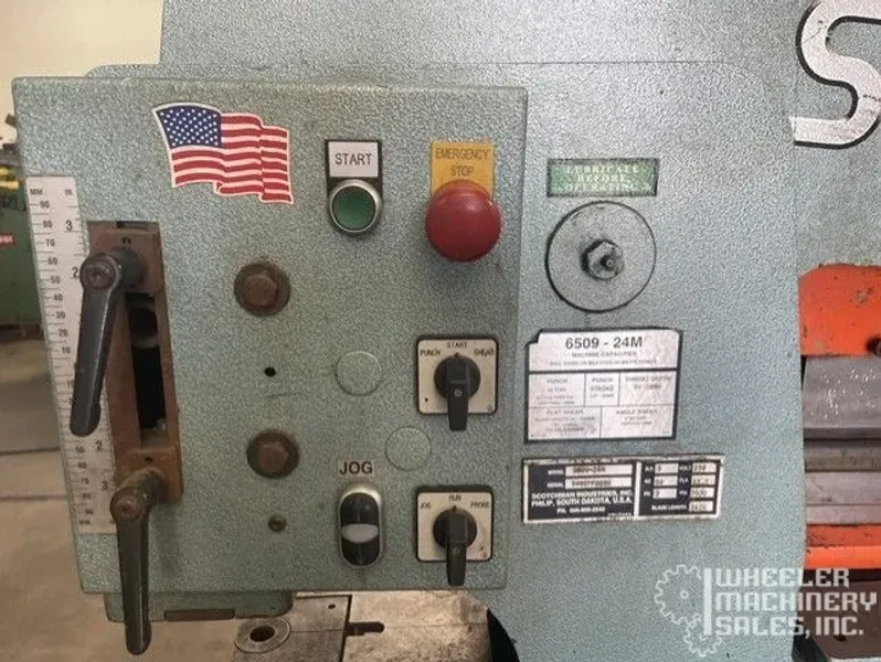 2005 SCOTCHMAN Model 6509-24M Hydraulic Ironworker #8343 #1