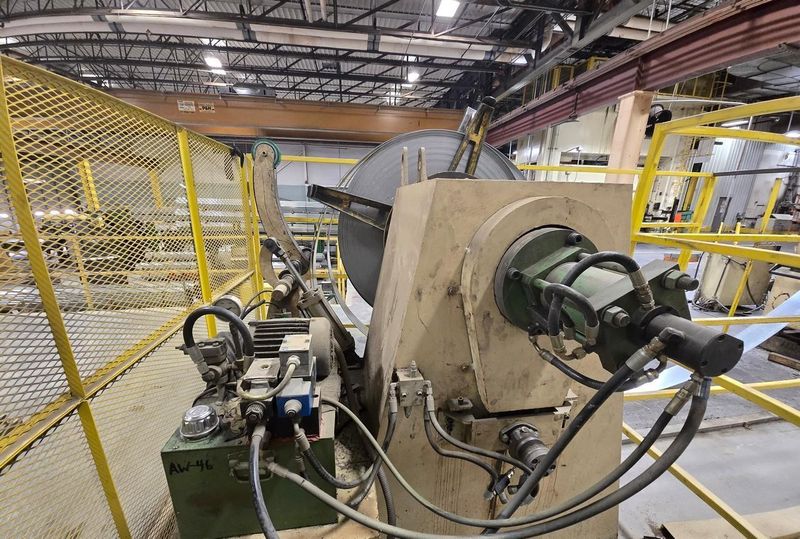 15000 LB X 40" X .078" LI YIH SERVO FEEDLINE