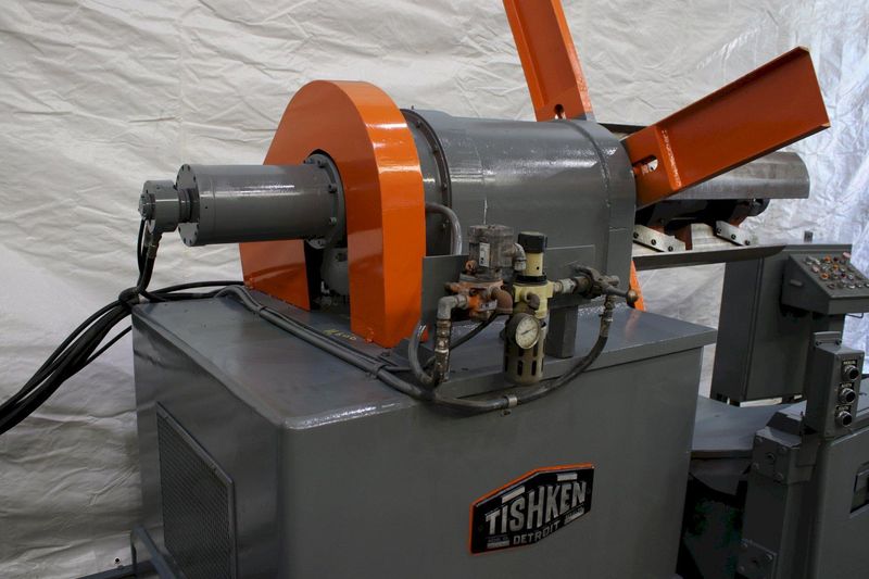 10,000 LB X 30" TISHKEN COIL REEL AND CAR: STOCK #75304