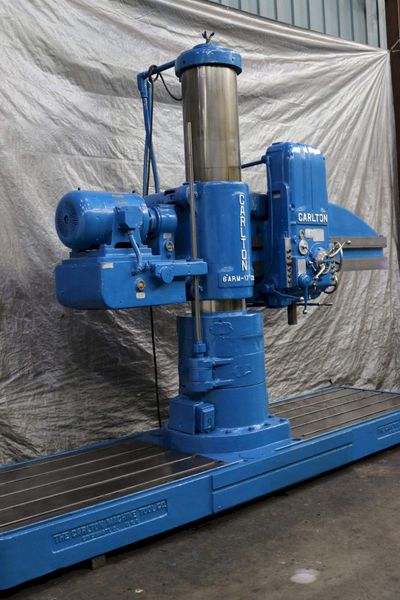 6' X 17" CARLTON RADIAL DRILL: STOCK #71032