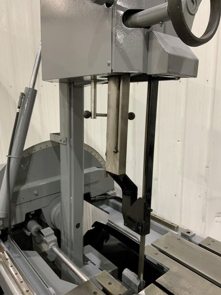 18" X 22" HYDMECH  MODEL # VW-18 MITERING VERTICAL BAND SAW: STOCK #78584