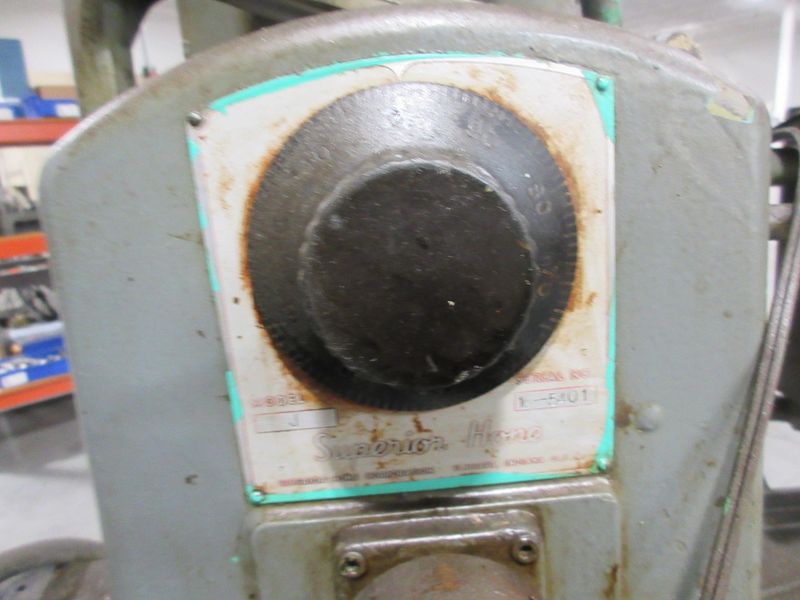 Superior Model J Horizontal Manual Stroke Honing Machine, with Tub of Assorted Mandrels- Auction Item