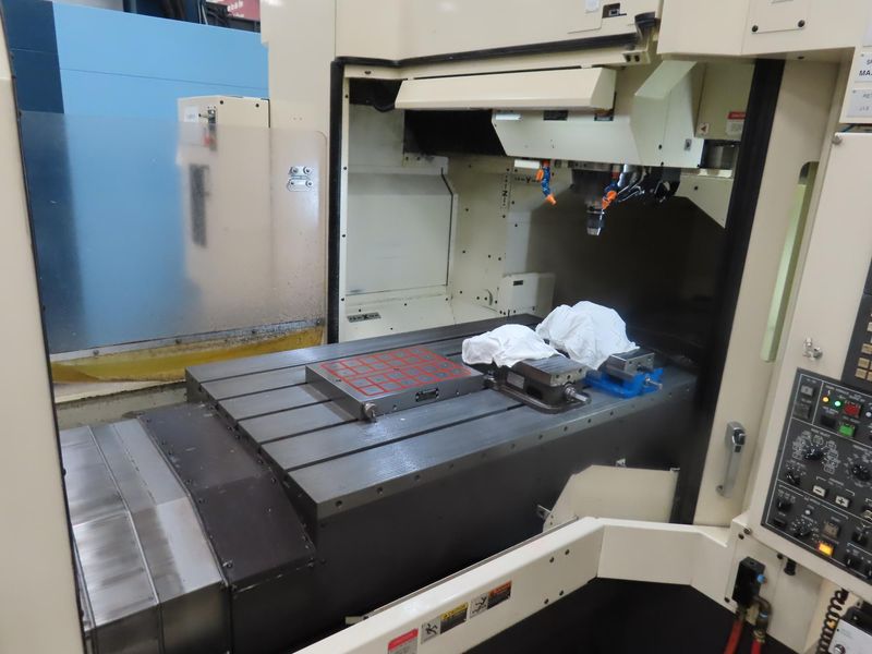 Yasda YBM-9150V Bridge-Type CNC Vertical Machining Center (CNC Jig Borer), Fanuc 31i, Probing, 24K RPM, 60 ATC- Auction Item