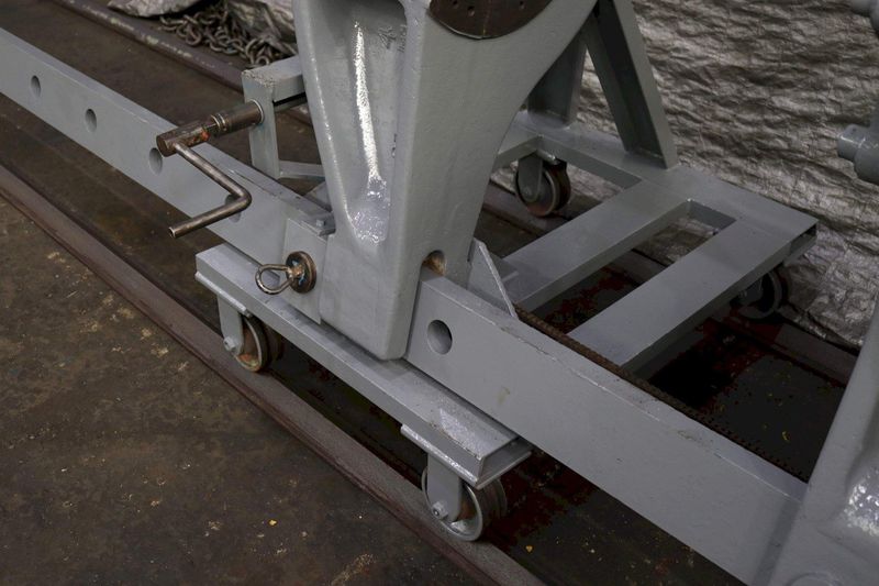 200 TON RODGERS MODEL #1F200-4820X HYDRAULIC WHEEL PRESS: STOCK #71119