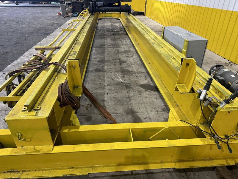 20 TON X 38' KRANCO OVERHEAD DOUBLE GIRDER BRIDGE CRANE: STOCK #21900