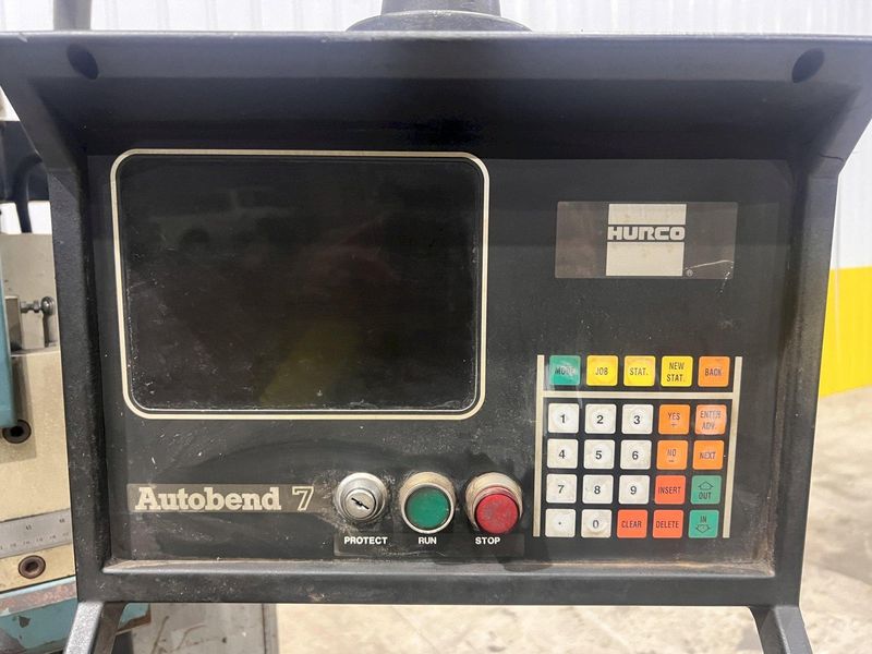25 TON X 48" PREMIER HYDRAULIC PRESS BRAKE WITH CNC HURCO BACKGUAGE: STOCK #21973