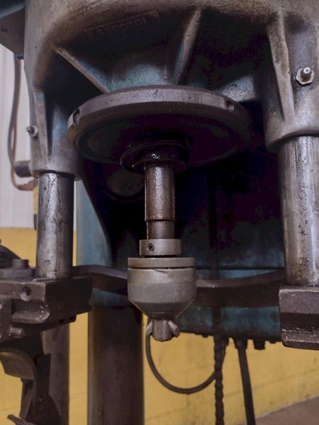 6-3/4" T-DRILL MODEL #T-150 PIPE COLLARING MACHINE WITH T-DRILL EC-150 END PROCESSING ATTACHMENT