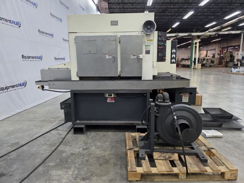 Timesavers 3131-13-044 3100 Series 37″ 3-Head Wet Deburring / Finishing Machine