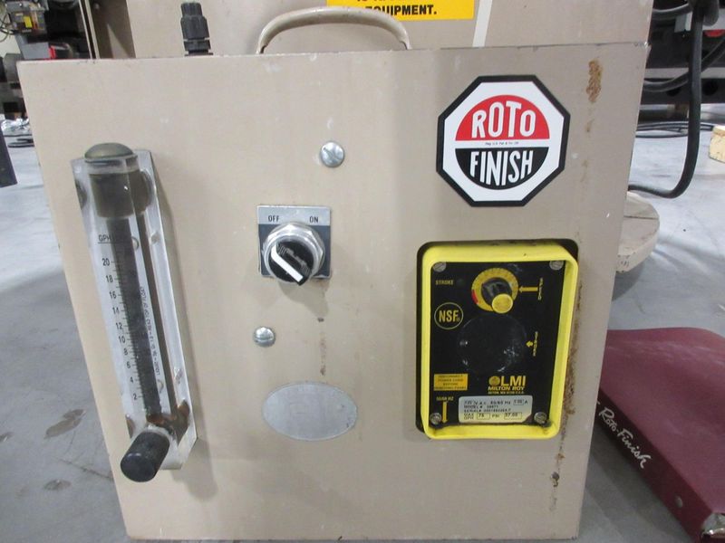 Hammond | Roto Finish Gemini 4 Centrifugal Abrasive Finisher, Extended Range Series- Auction Item