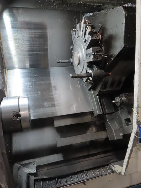 Mori Seiki SL-25Y CNC Turning with Y-Axis Capability, MF-T6 CNC Control, 10" 3-Jaw Chuck, Y-Axis Capability, Tailstock, Chip Conveyor- Auction Item