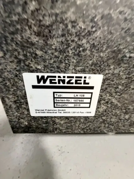 2015 Wenzel LH108 Coordinate Measuring Machine