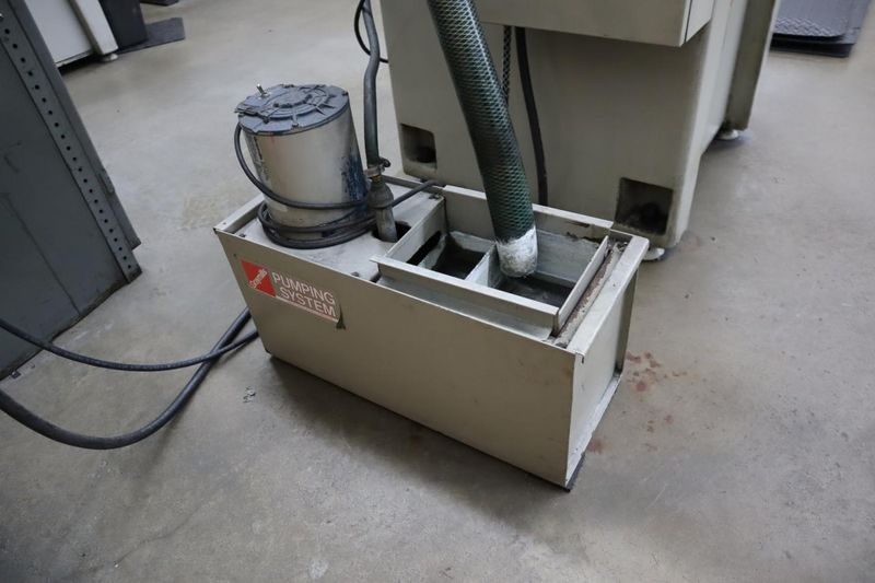 Okamoto Linear 6.18 Hand Feed Surface Grinder, 6"x18", Heidenhain 2-Axis DRO, EM Chuck, Vac-U-Guard, Coolant- Auction Item