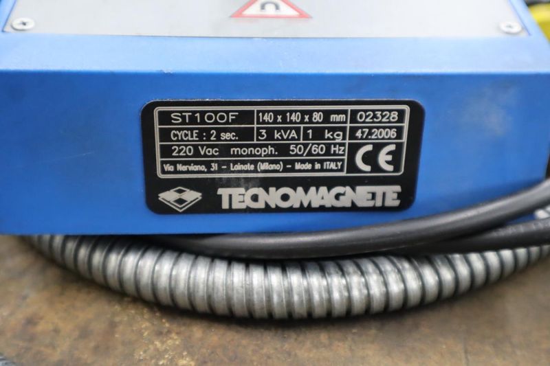 Tecnomagnete Electronic Magnetic Workholding Chuck with Control and Magnetic Blocks, 14" x 16" Base- Auction Item