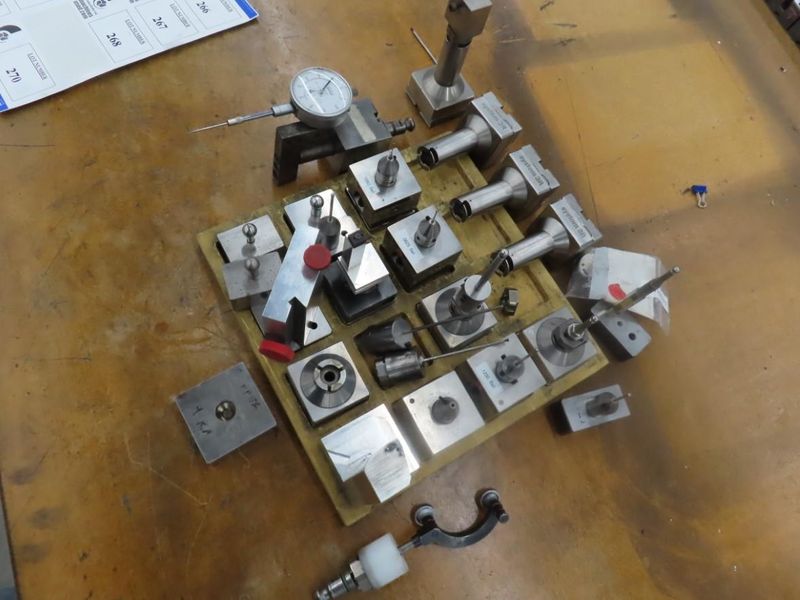 System 3R  Macro Pallets w System 3R Control Rod Masters Alignment Master Blocks w Renishaw Style Ball Probes AND MORE!- Auction Item