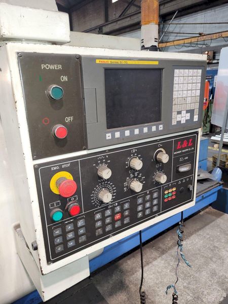 50" x 200" Kingston LD50-200 CNC Hollow Spindle CNC Lathe