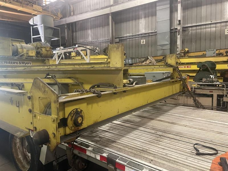 20 TON X 40' ROBBINS & MEYERS OVER HEAD BRIDGE CRANE: STOCK #76089