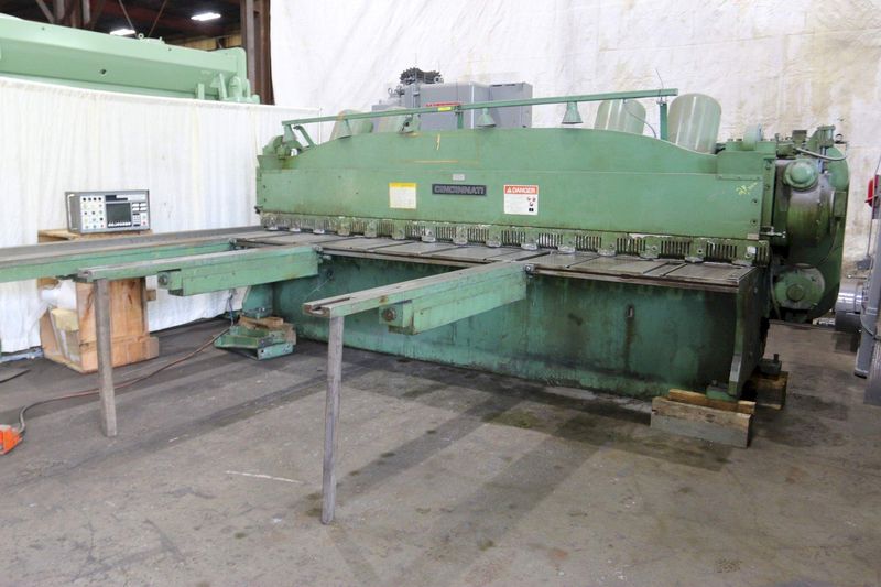 14' X 3/16" CINCINNATI MODEL #1814G FSU III POWER SHEAR: STOCK #67794
