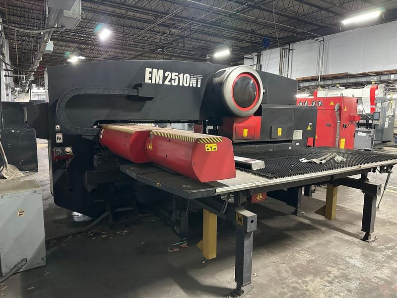 Amada EM 2510NT 22 Ton CNC Turret Punch